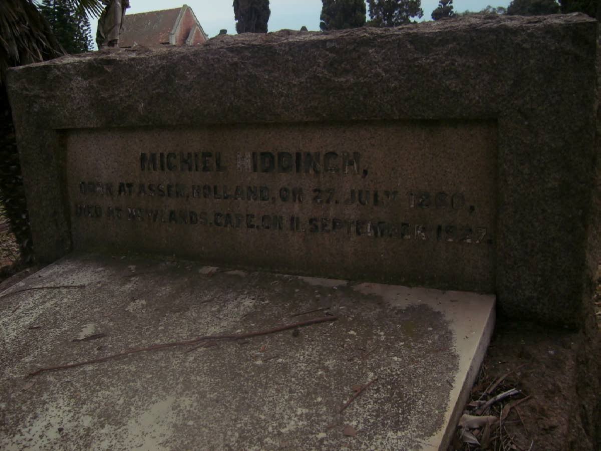 HIDDINGH Michiel 1860-1927