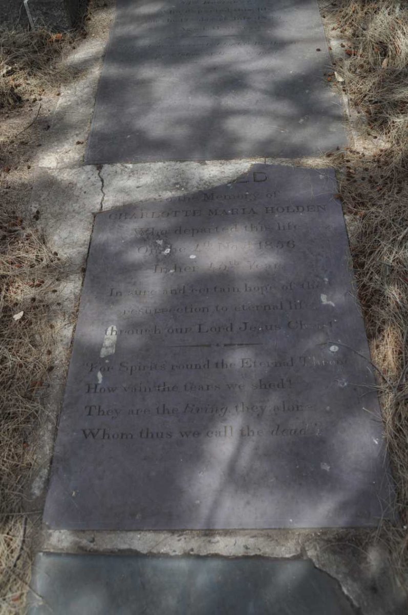 HOLDEN Charlotte Maria -1856