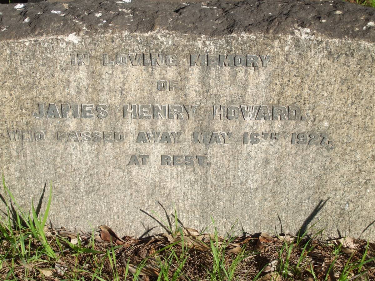 HOWARD James Henry -1927