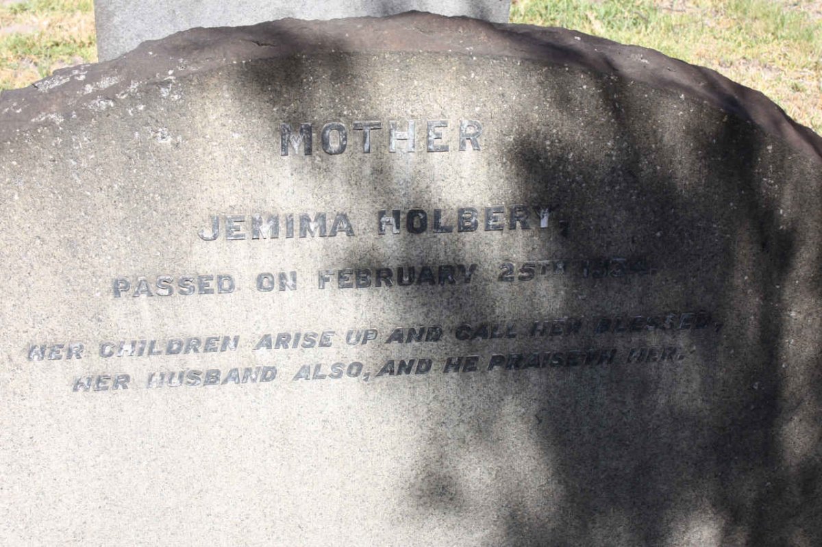 HOLBERY Jemima -1934