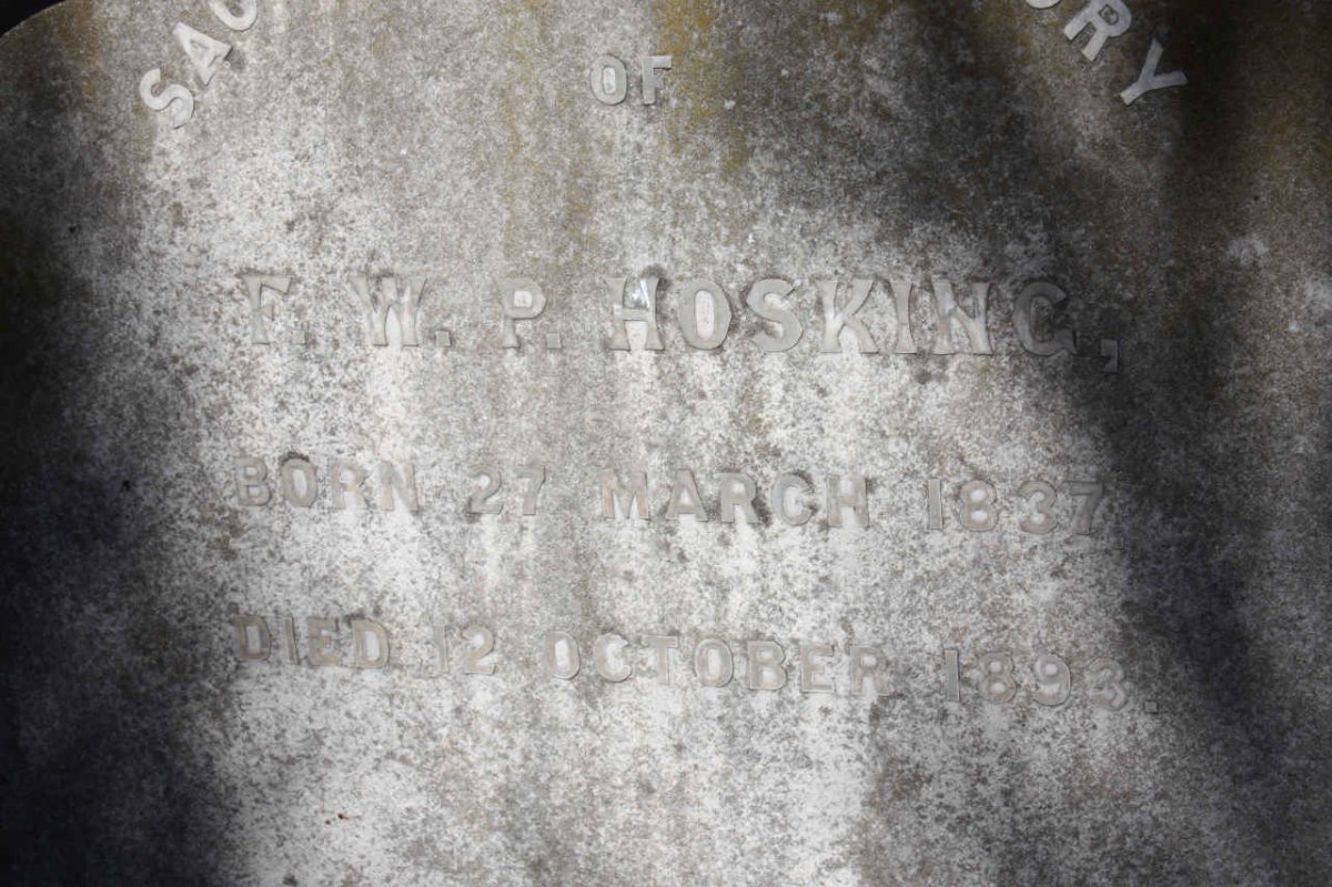 HOSKING F.W.P. 1837-1893