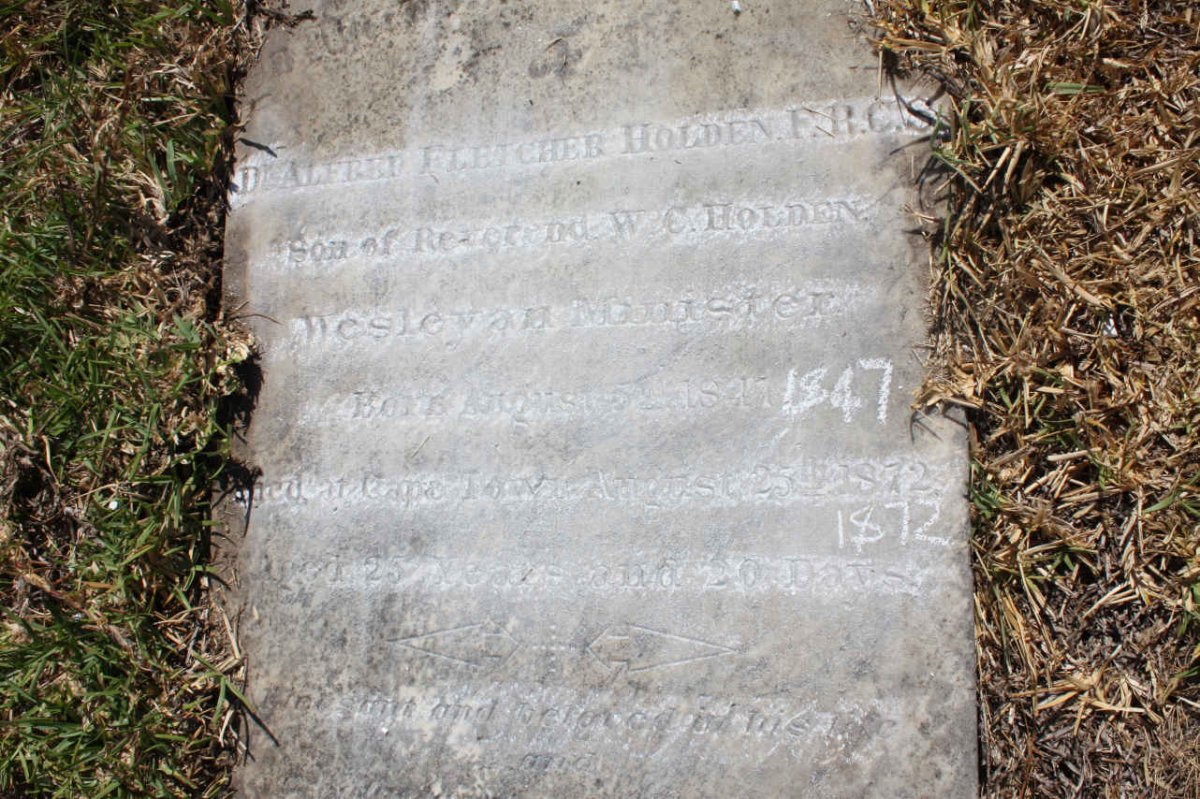 HOLDEN D. Alfred Fletcher 1847-1872