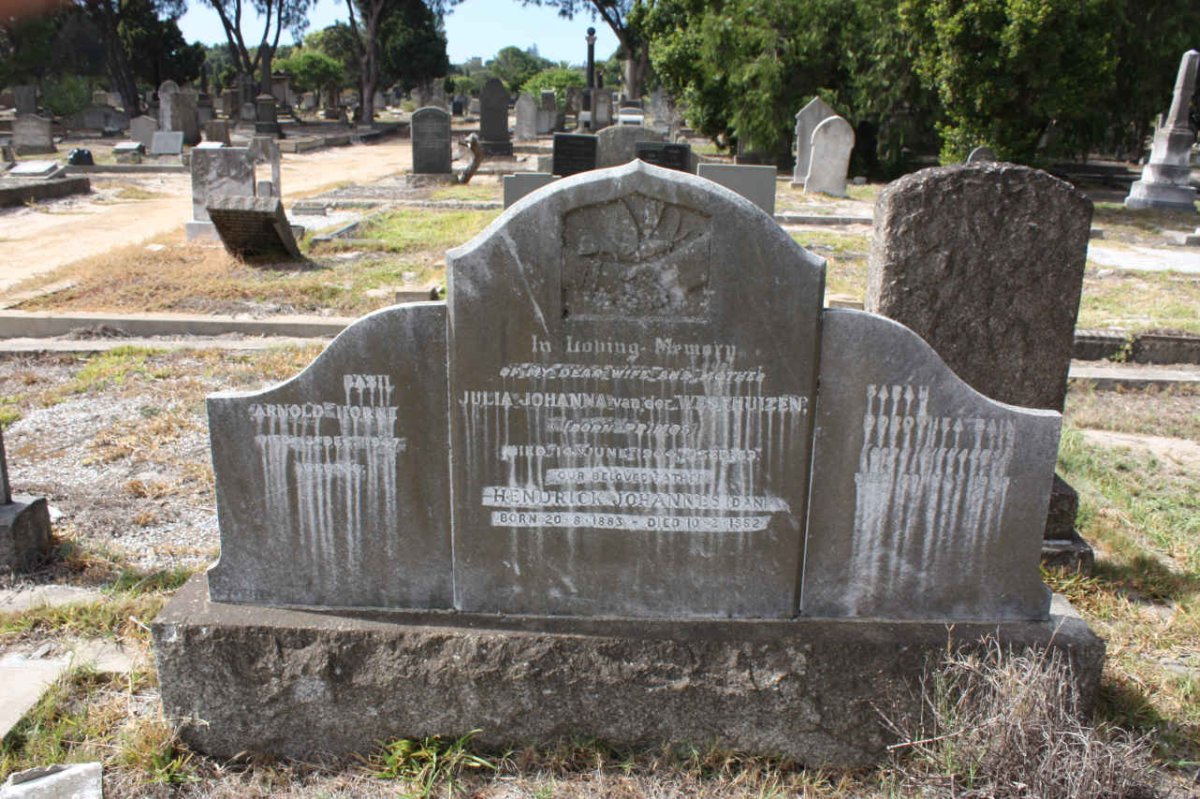 HORNE :: BAIN :: VAN DER WESTHUIZEN