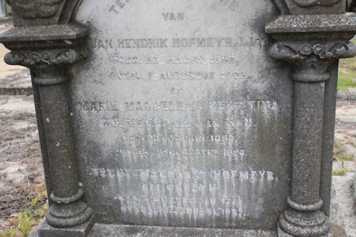 HOFMEYR :: VAN RYN :: CAFFYN