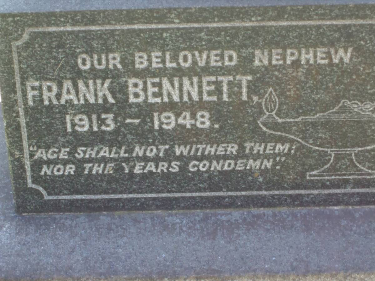 HOPWOOD Frank Bennett 1913-1948