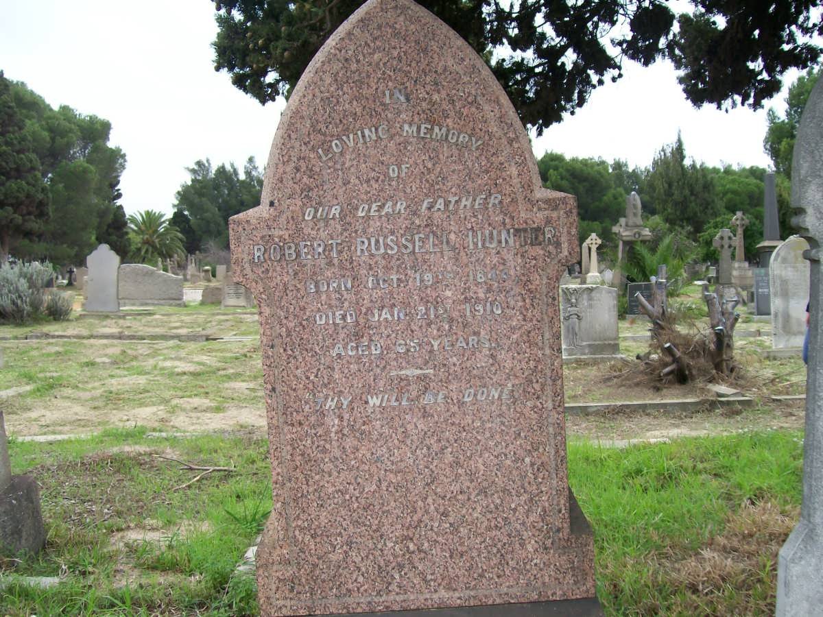 HUNTER Robert Russell 1844-1910