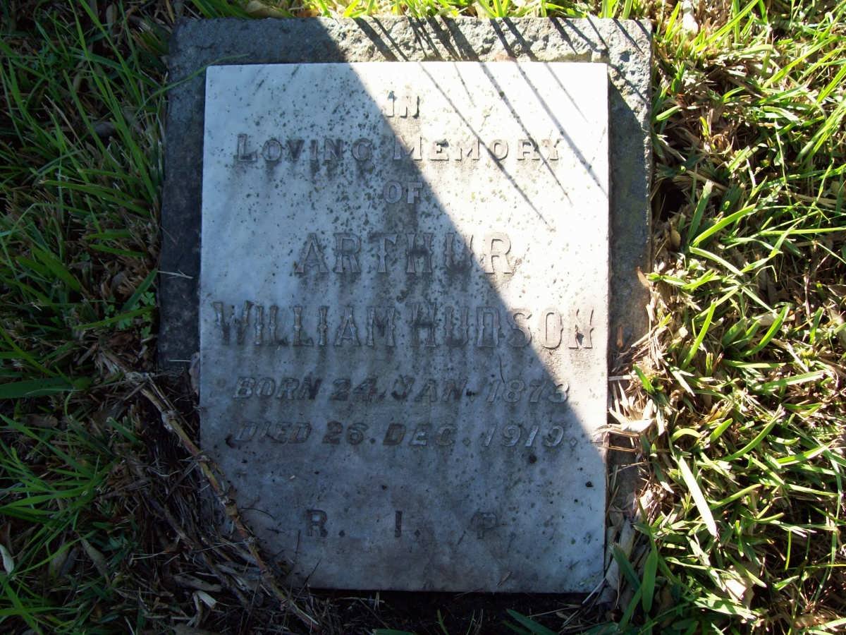 HUDSON Arthur William 1873-1919