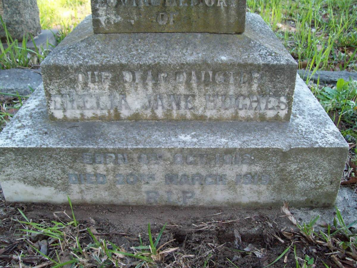 HUGHES Emelia Jane 1912-1919