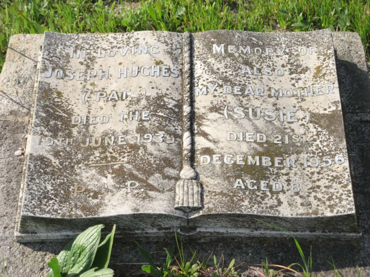 HUGHES Joseph -1939 :: ? Susie -1956 :: THOMSON Irene Kathleen 1887-19?1