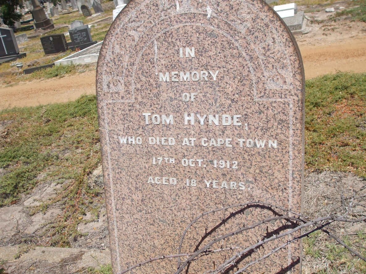 HYNDE Tom -1912