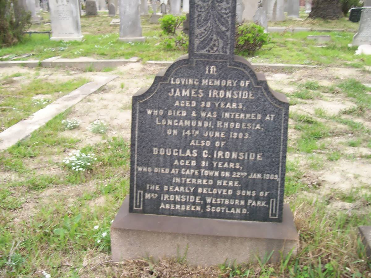 IRONSIDE James -1903 :: IRONSIDE Douglas C. -1969