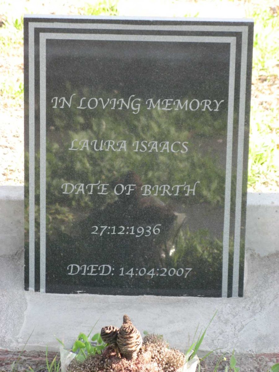 ISAACS Laura 1936-2007