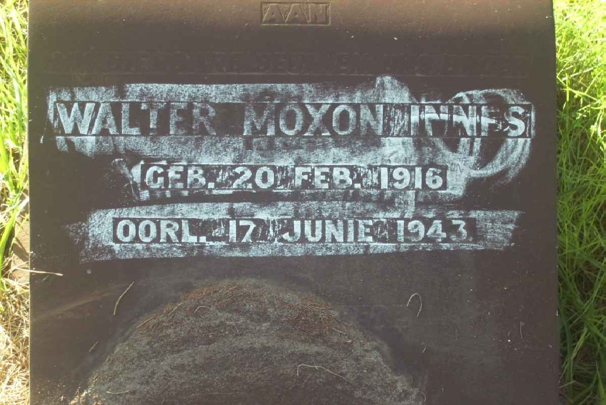 INNES Walter Moxon 1916-1943