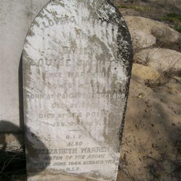 JACKSON Emily Louise nee WARREN 1863-1923 :: WARREN Elizabeth  -1944