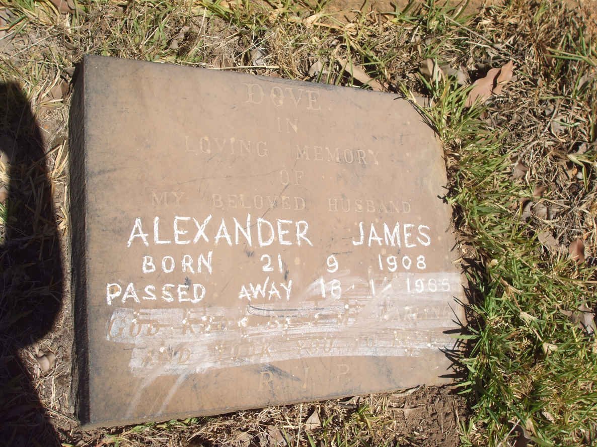 JAMES Alexander 1908-1965