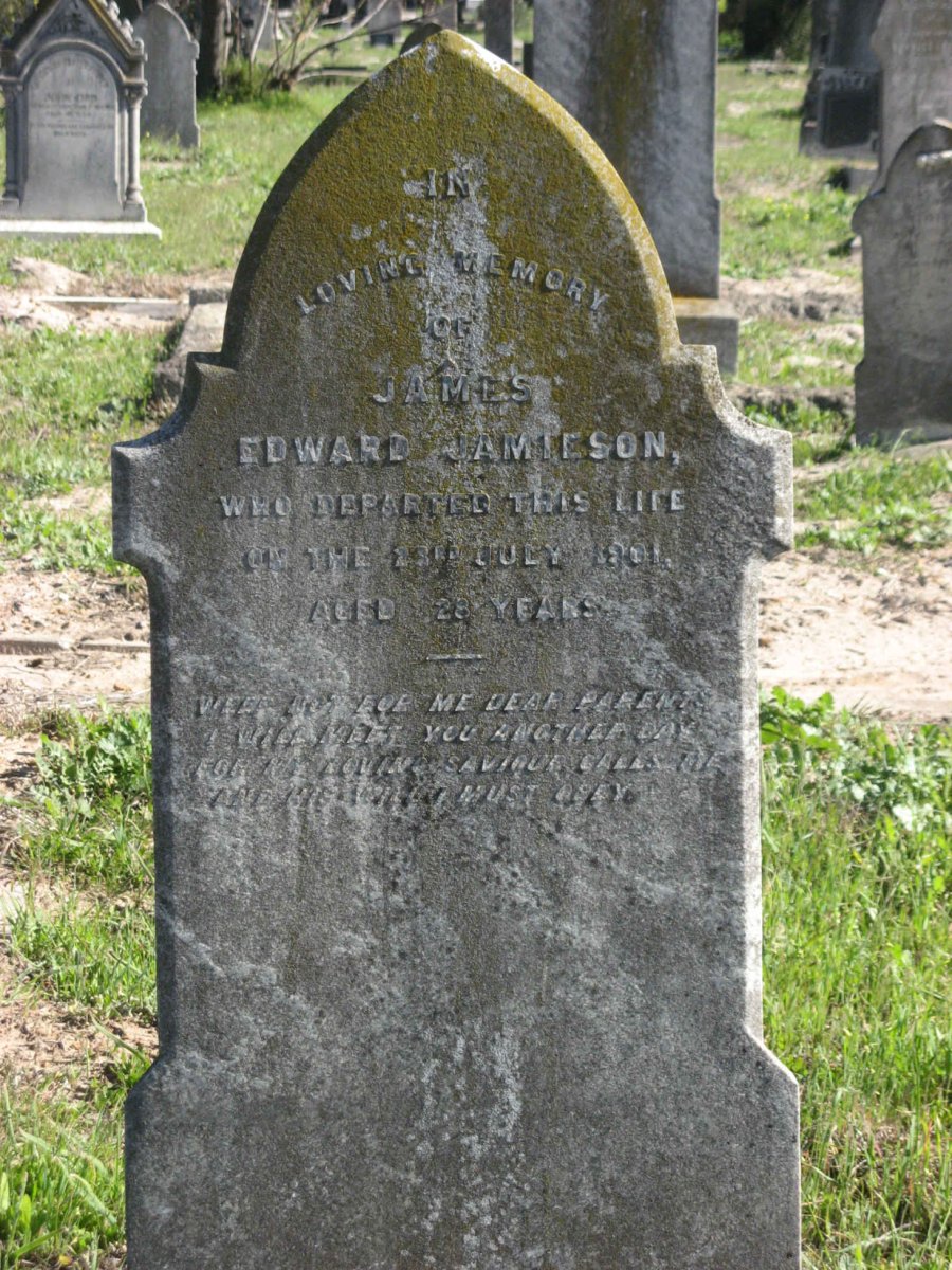 JAMIESON James Edward -1901