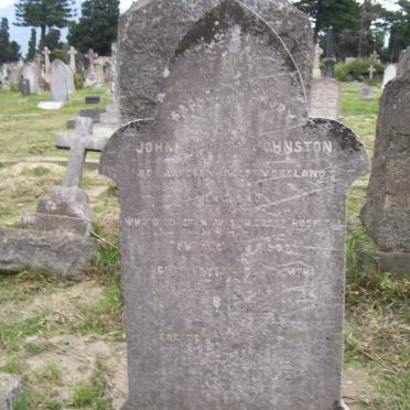 JOHNSTON John ? -190?