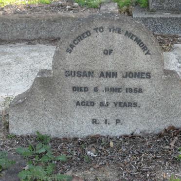 JONES Susan Ann -1958