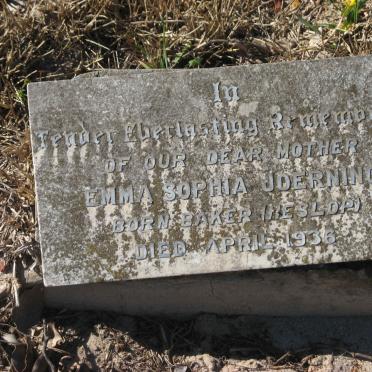 JOERNING Emma Sophia formerly HESLOP nee BAKER -1936