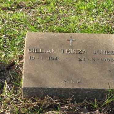 JONES Gillian Thirza 1941-1963