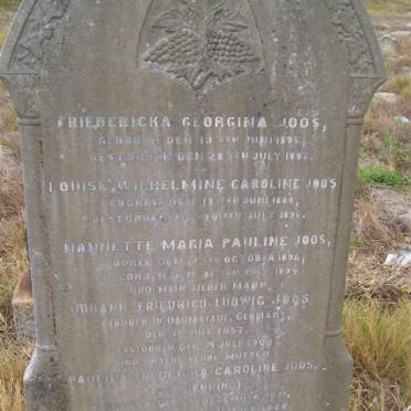 JOOS family grave