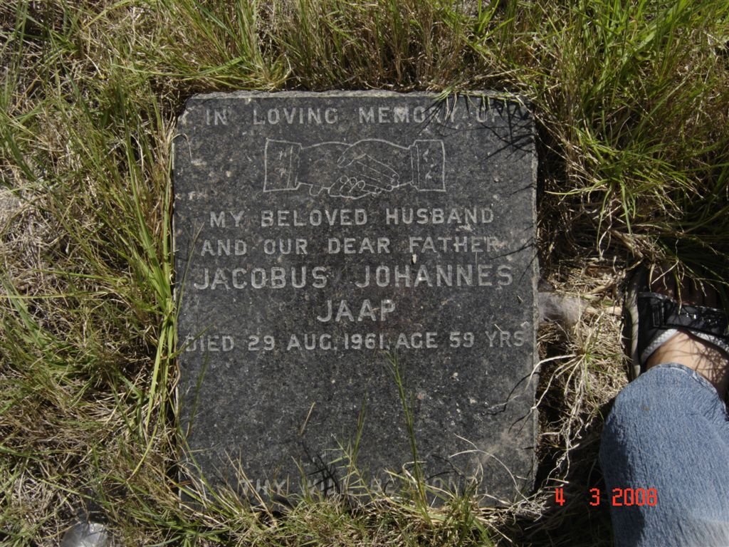 JAAP Jacobus Johannes -1961