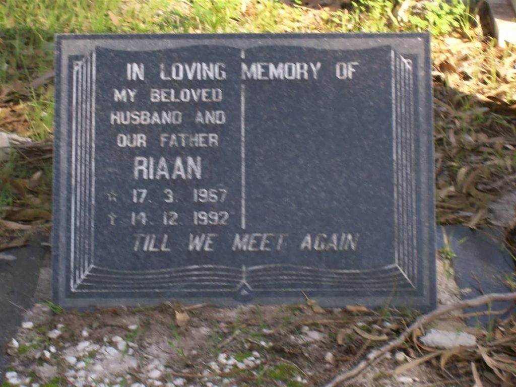 JAARSVELD Rian, van 1967-1992