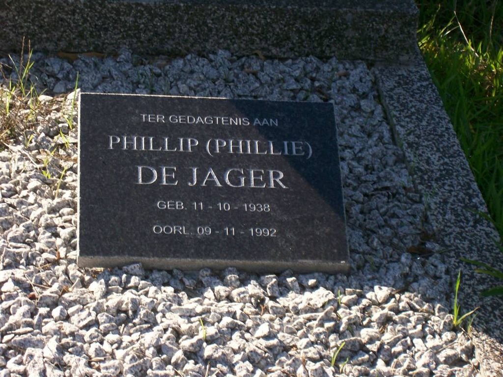 JAGER Phillip, de 1938-1992