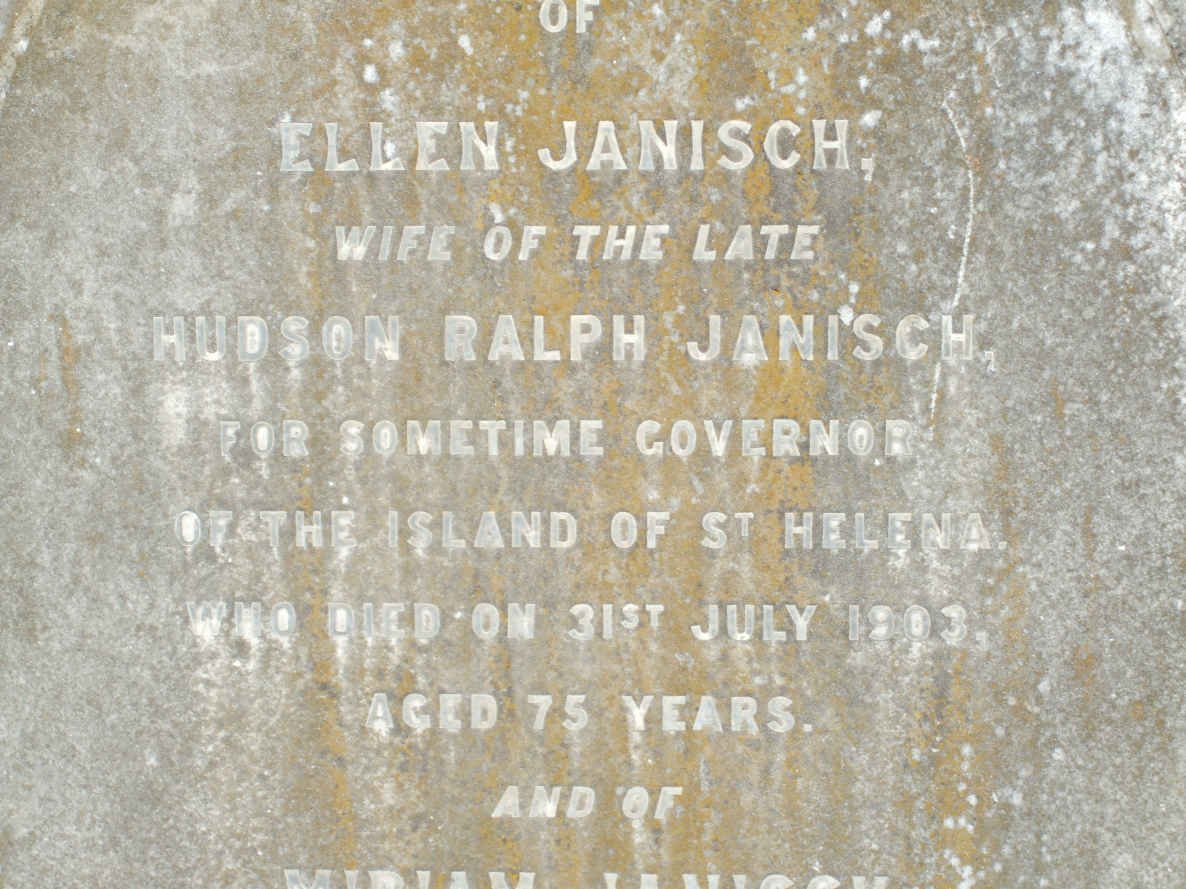 JANISCH Ellen -1903