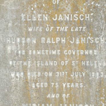JANISCH Ellen -1903