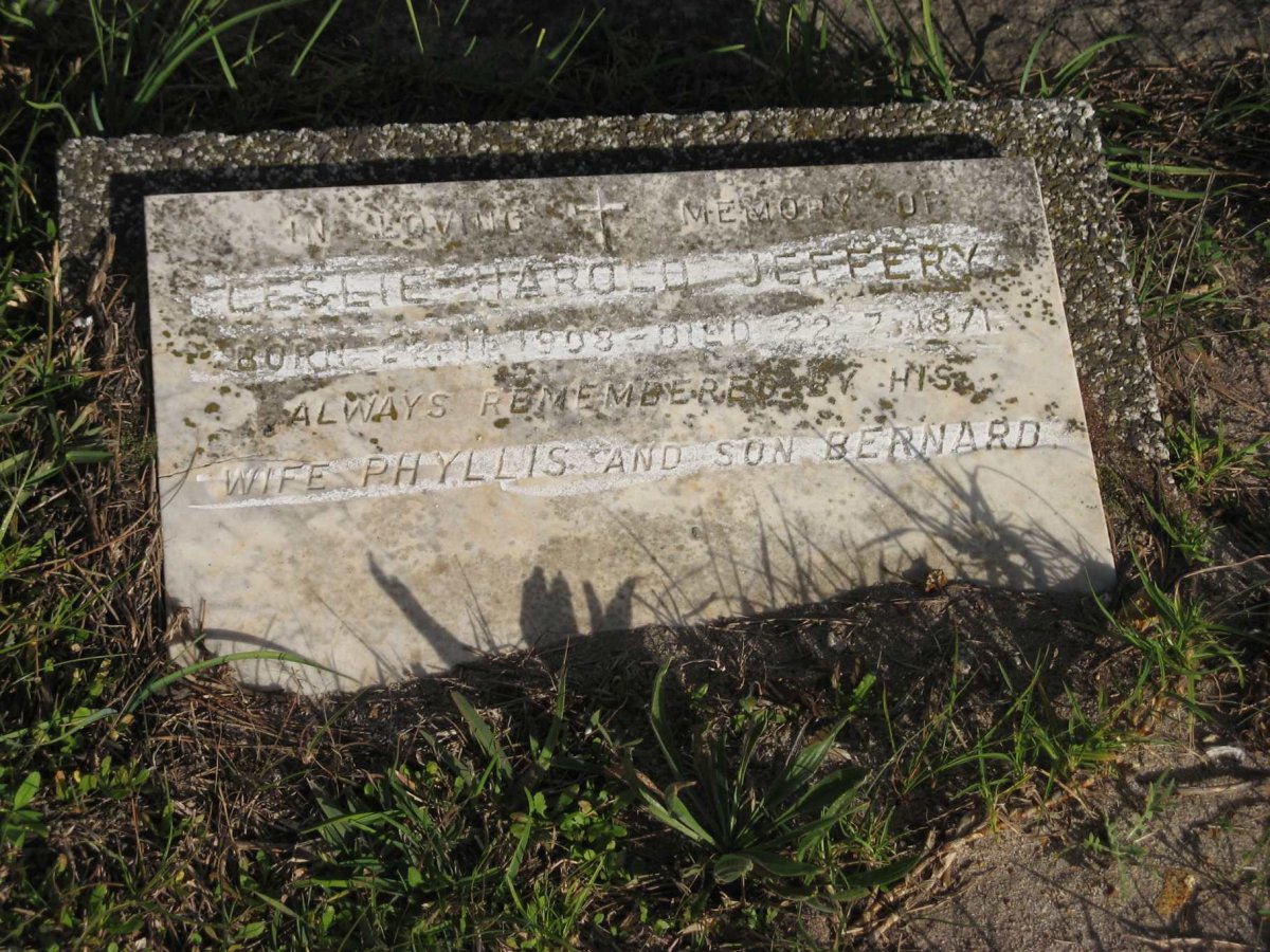 JEFFERY Leslie Harold 1908-1971