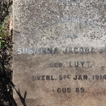 JEGO Susanna Jacoba nee LUYT -1914