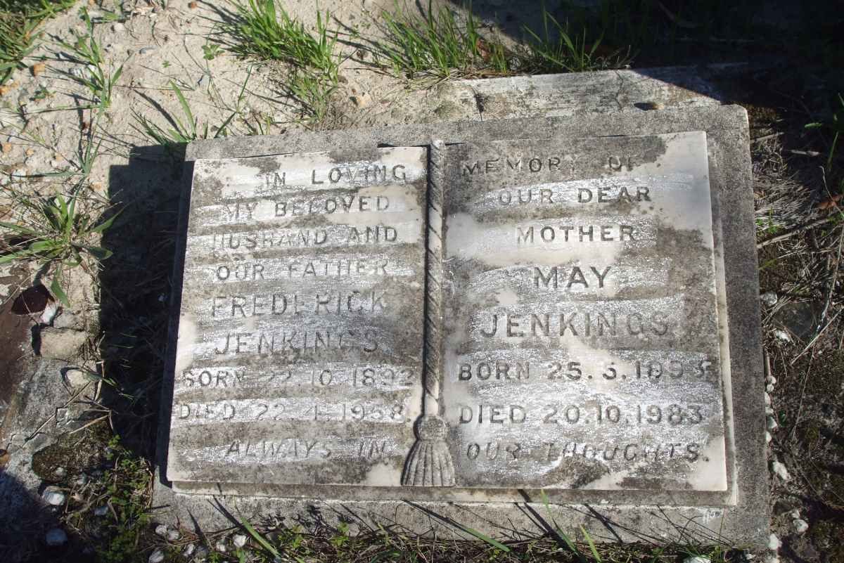 JENKINGS Frederick 1892-1958 &amp; May 1893-1983