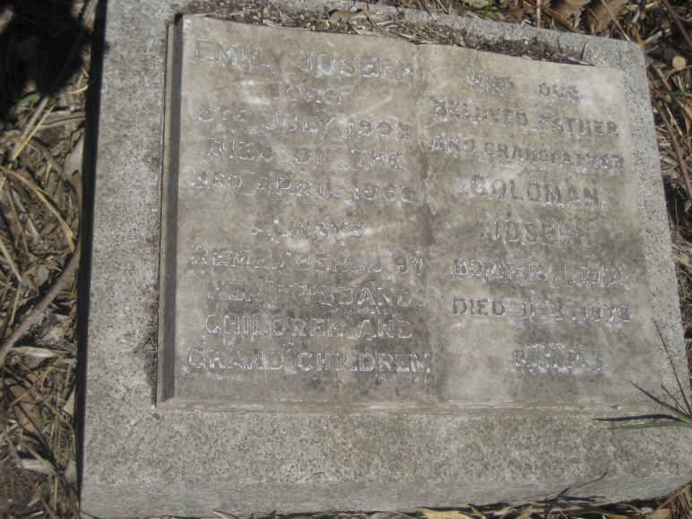 JOSEPH Soloman 1901-1978 &amp; Emily 1909-196?