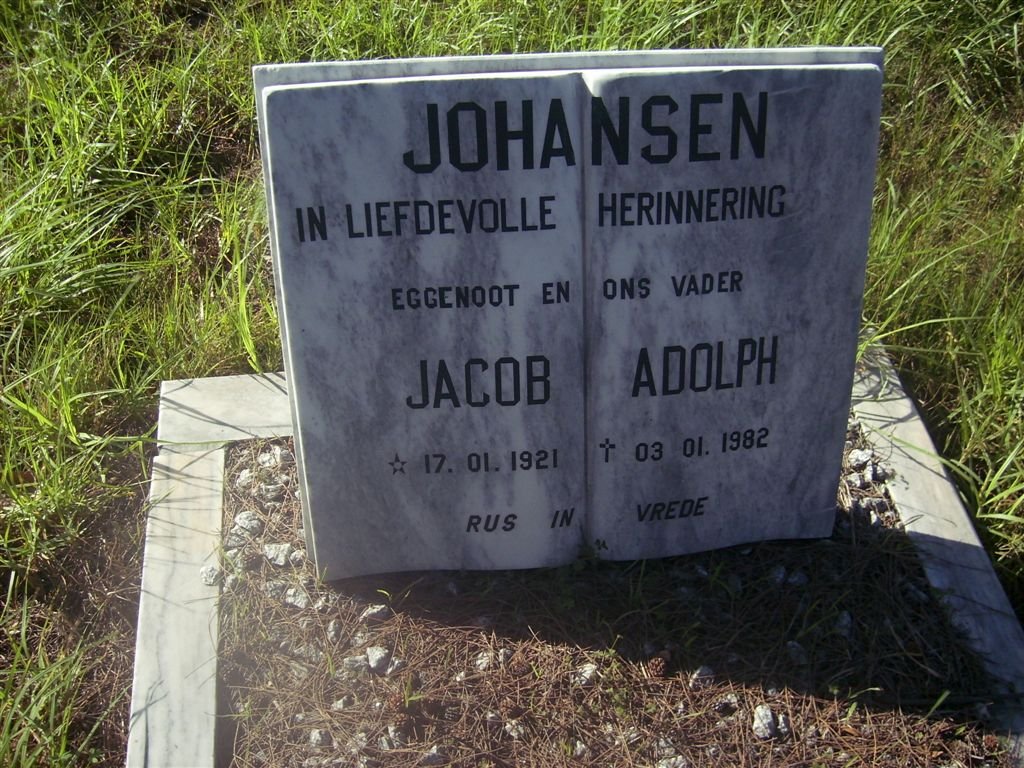 JOHANSEN Jacob Adolph 1921-1982