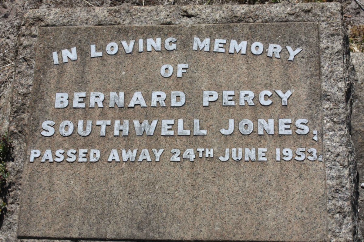 JONES Bernard Percy Southwell -1953
