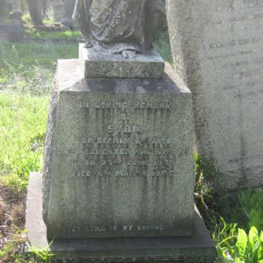 JOHNSON Sybil 1926-1965