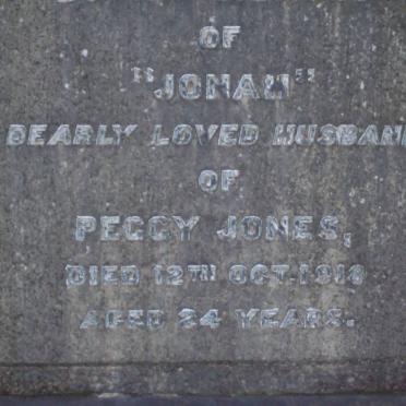 JONES Jonah -1918