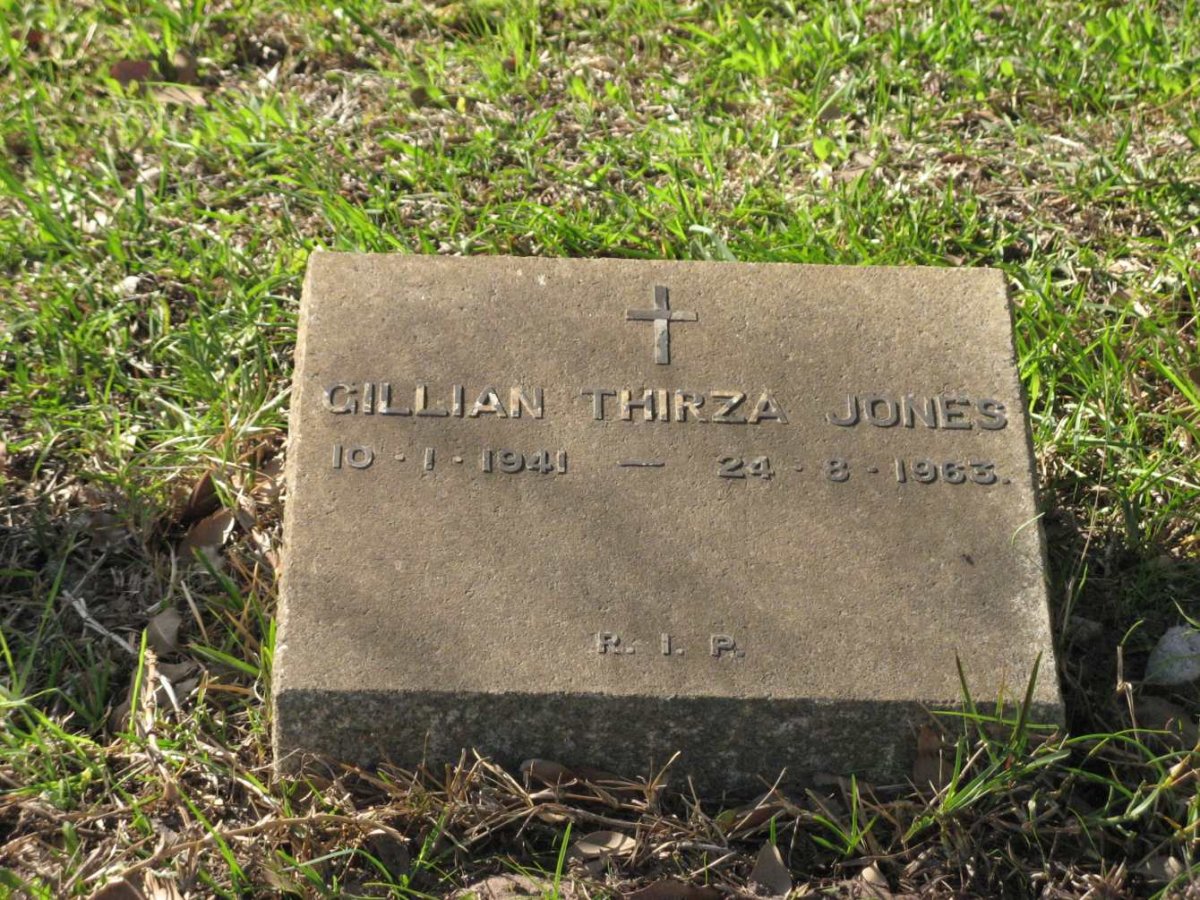 JONES Gillian Thirza 1941-1963