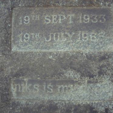 JONKER Ingrid 1933-1965
