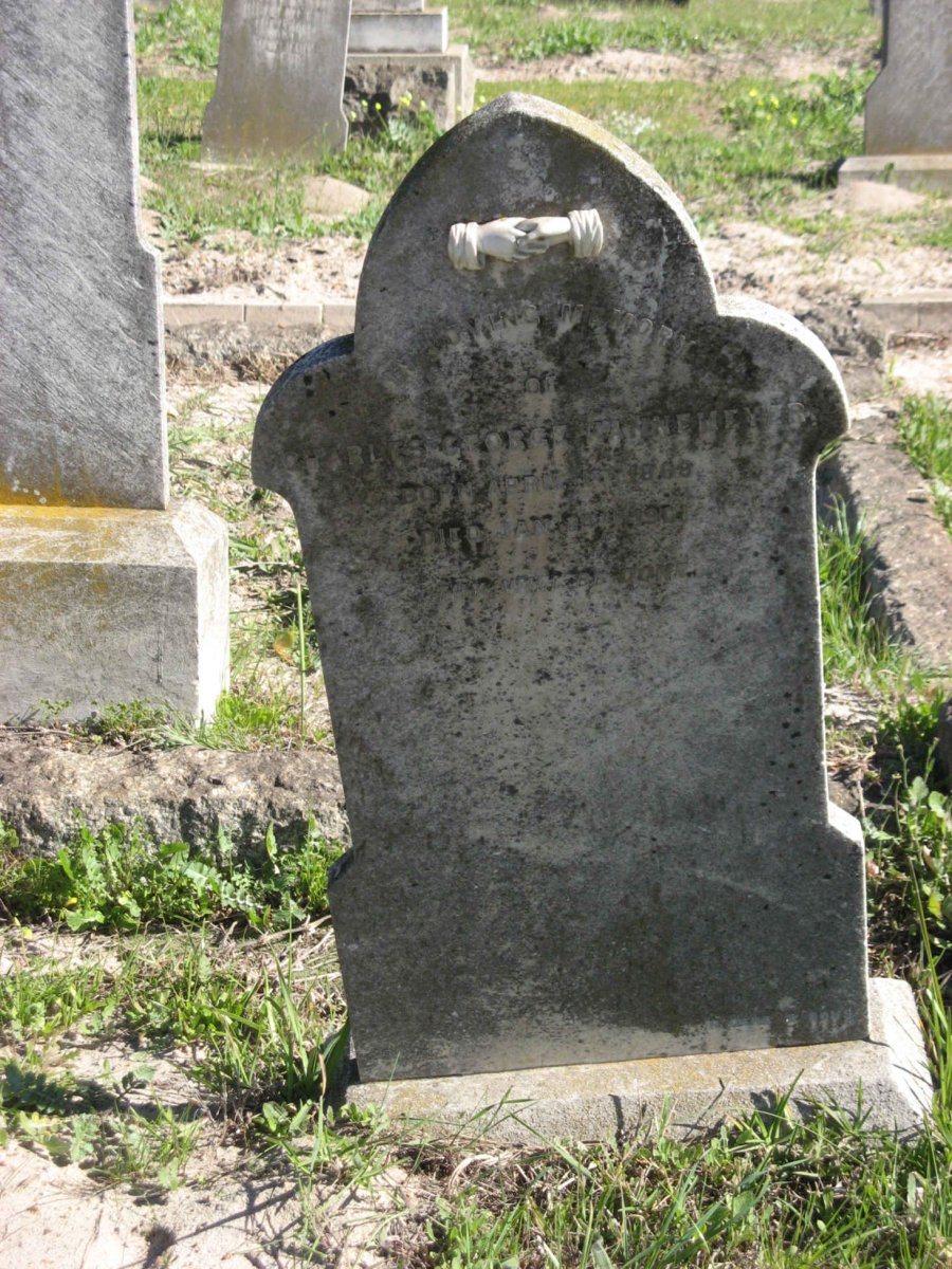 KANNEMEYER Charles George 1868-1901