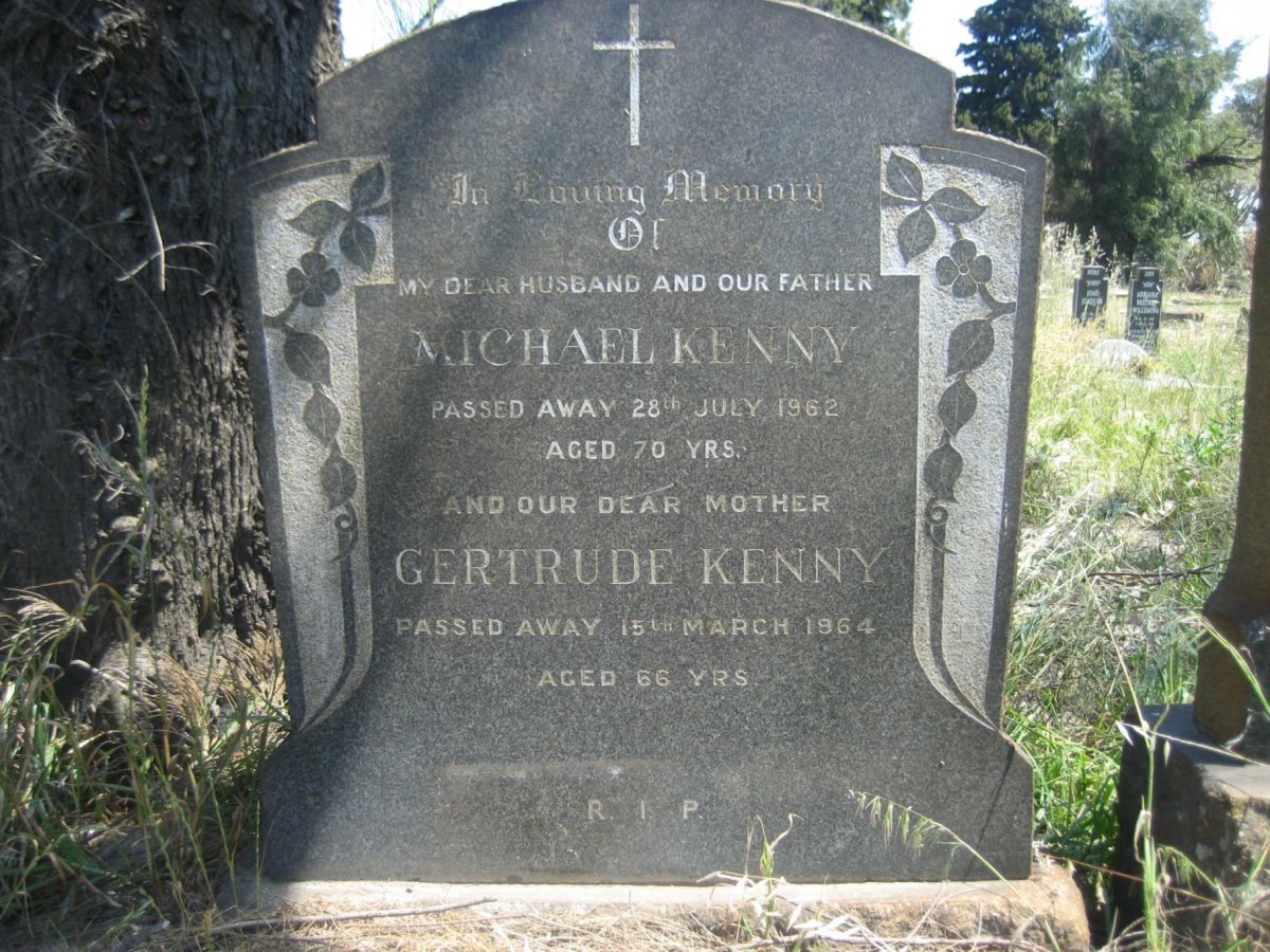 KENNY Michael -1962 &amp; Gertrude -1964