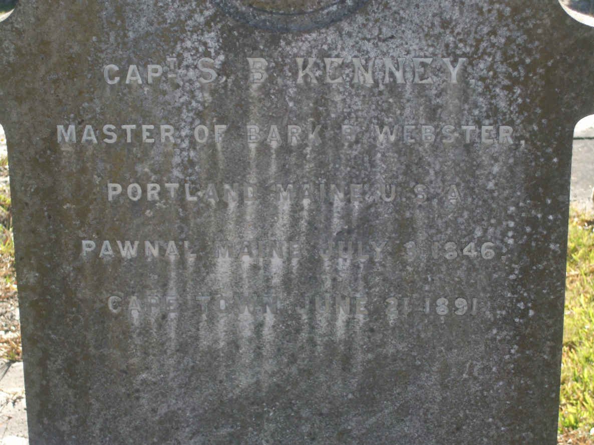 KENNEY S.B. 1846-1891