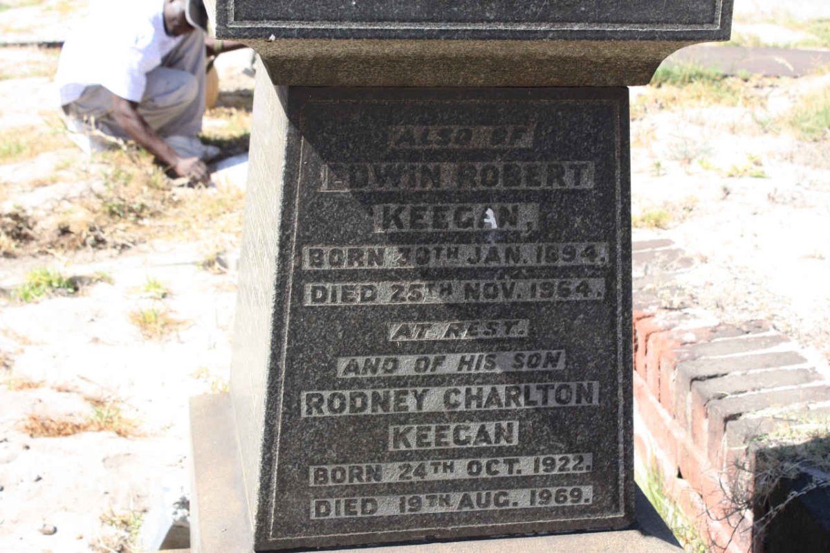 KEEGAN Edwin Robert 1894-1964 :: KEEGAN Rodney Charlton 1922-1969