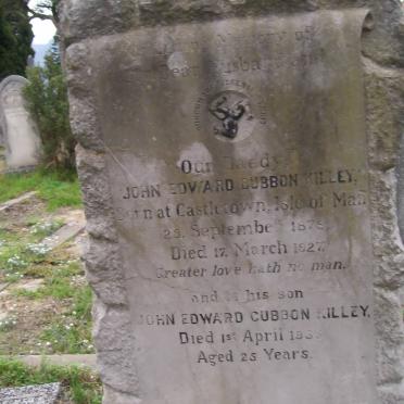KILLEY John Edward Cubbon 1878-1927 :: KILLEY John Edward Cubbon -193?