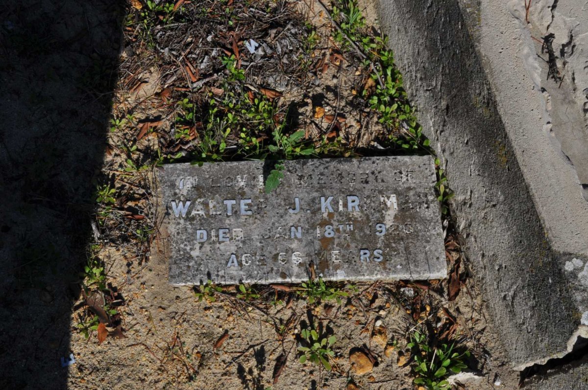 KIRKMAN Walter J. -1920
