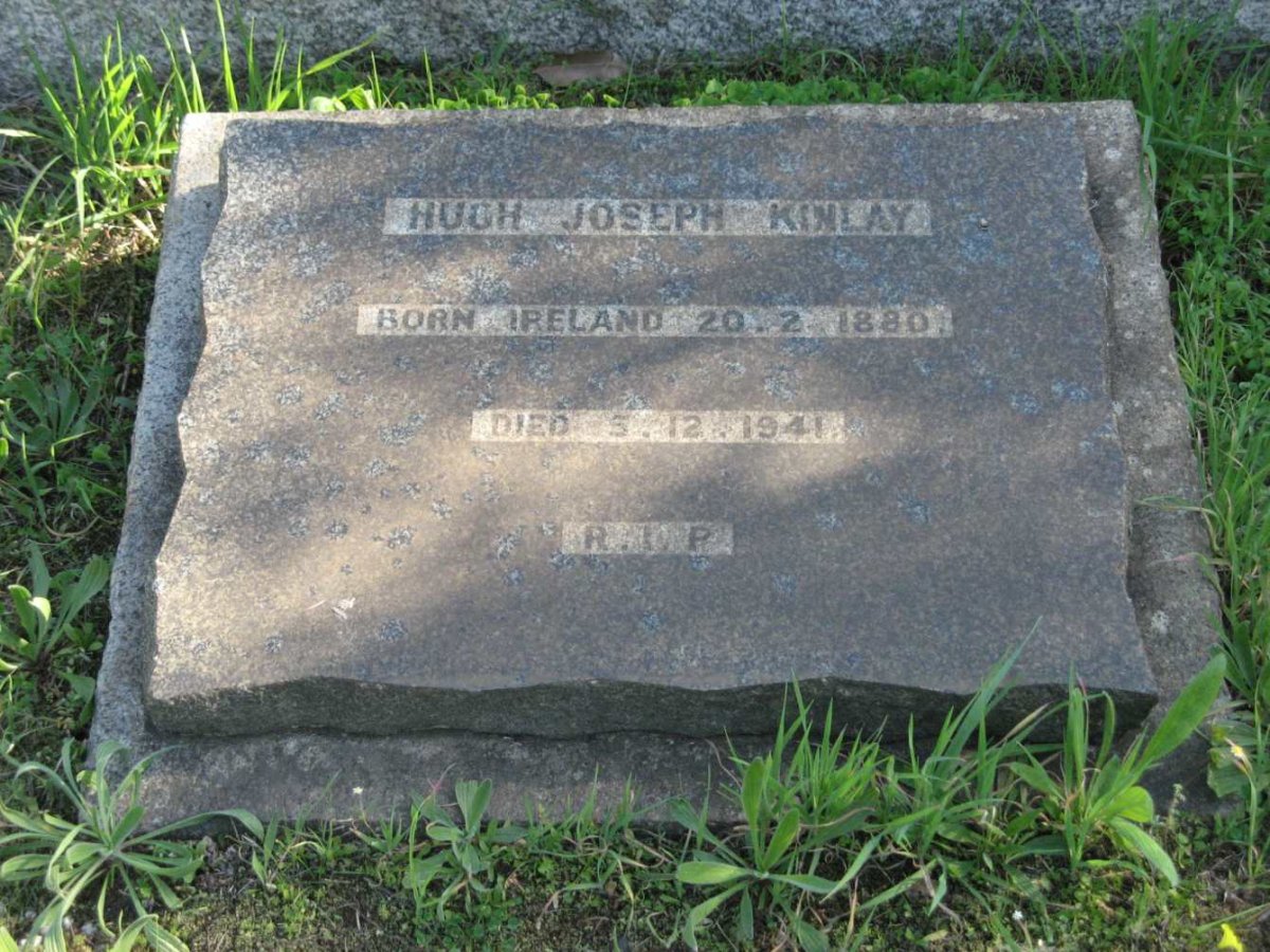 KINLAY Hugh Joseph 1880-1941