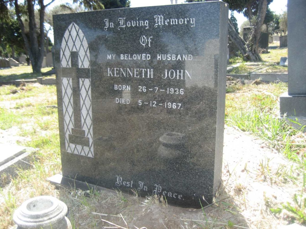KILKENNY Kenneth John 1936-1967