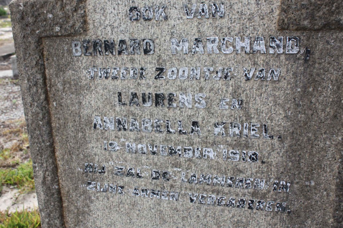 KRIEL Bernard Marchand -1918