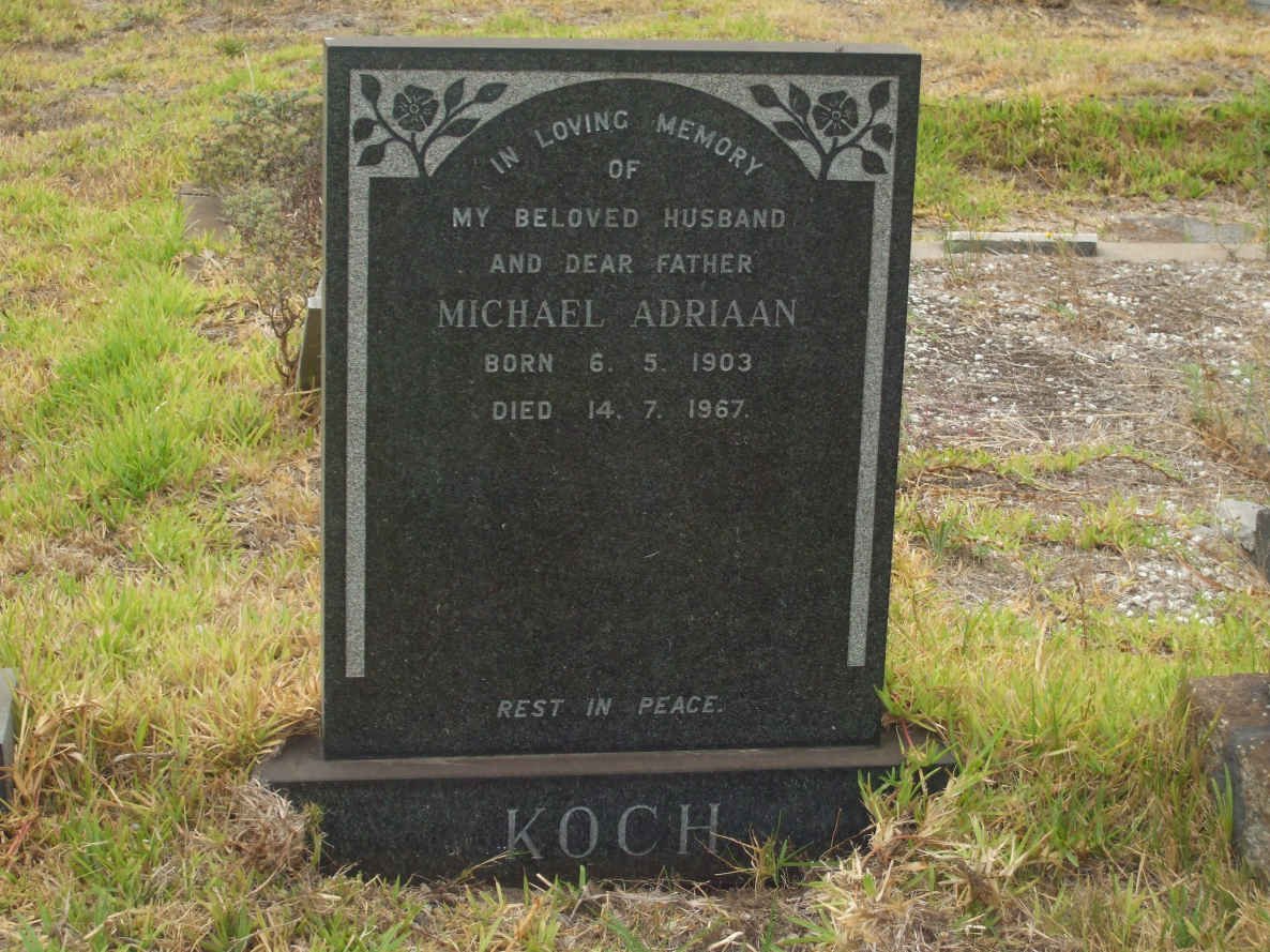 KOCH Michael Adriaan 1903-1967